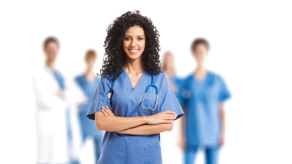 enfermeiro confiante